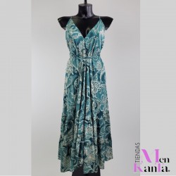 VESTIDO OLIVIA LARGO ESPALDA AL AIRE