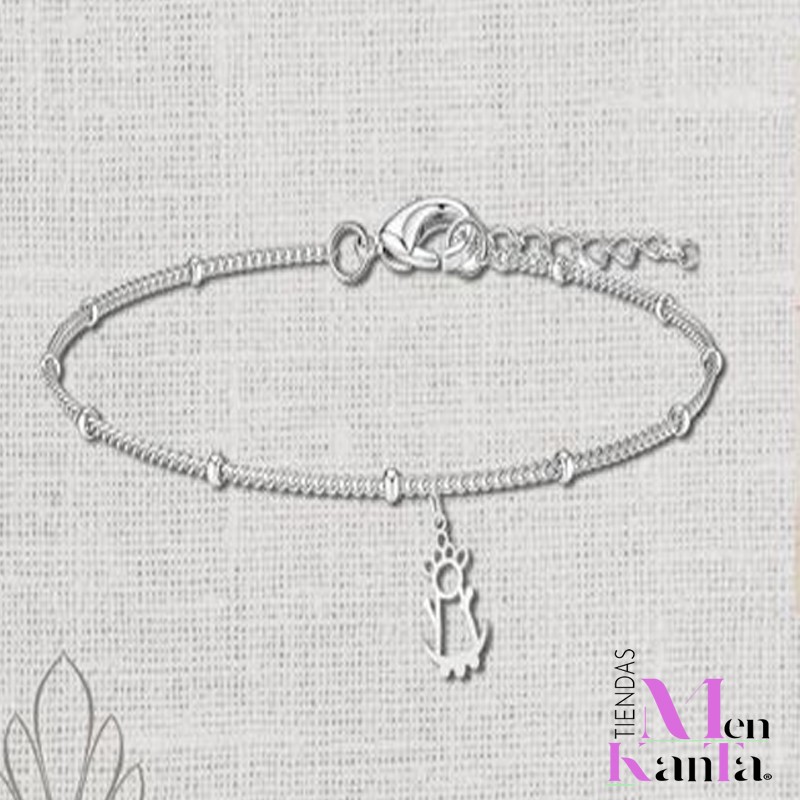 PULSERA VIRGEN DE LA FUENSANTA ACERO PLATEADO 