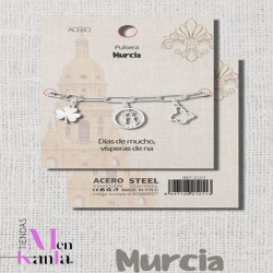 PULSERA MURCIANA ACERO