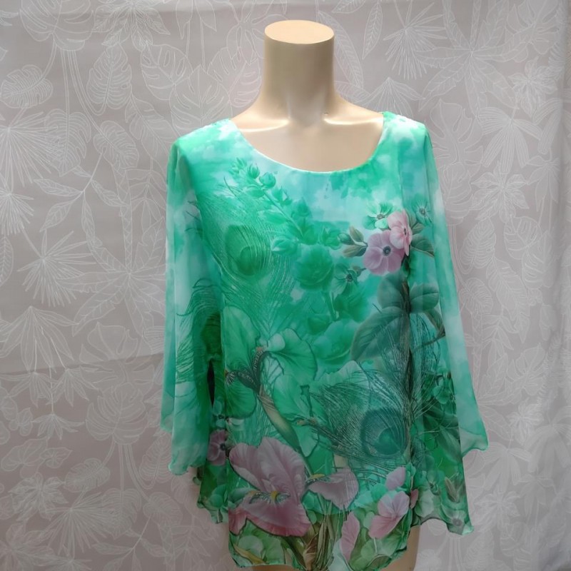 BLUSA ESTAMPADA FLOR 