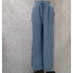 PANTALON ELSA LARGO CON BOLSILLOS T LINO
