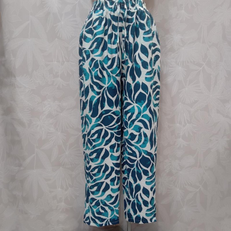 PANTALON ERIKA LARGO ESTAMPADO