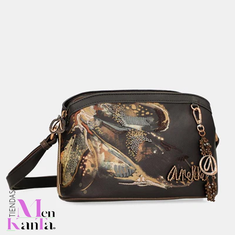 ANEKKE BANDOLERA 3 COMPARTIMENTOS WINGS 39733-258 ANEKKE BANDOLERA 3 COMPARTIMENTOS WINGS 39733-258