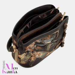 ANEKKE BANDOLERA 3 COMPARTIMENTOS WINGS  39733-258