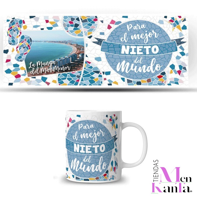 TAZA MEJOR NIETO  FOTO LA MANGA