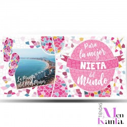 TAZA MEJOR NIETA FOTO LA MANGA