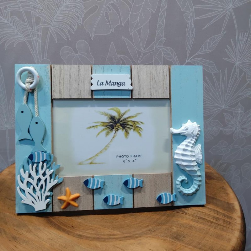 MARCO DECORACION MARINERA FOTO HORIZONTAL 10X15