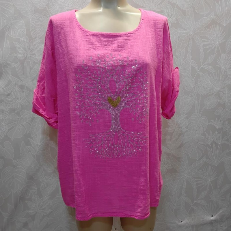 BLUSA AMALIA MANGA CORTA 