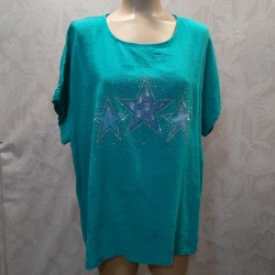 BLUSA ESTRELLA MANGA CORTA 