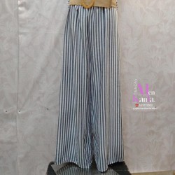 PANTALON DESI RAYAS LARGO CINTURON