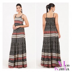 VESTIDO ESMERALDA TIRANTE COLECCION CARLA