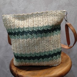 BOLSO BANDOLERA RAFIA