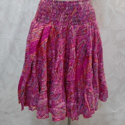 FALDA CORTA BOHO ETNICA