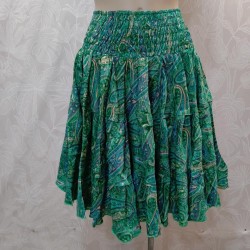 FALDA CORTA BOHO ETNICA