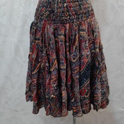 FALDA CORTA BOHO ETNICA
