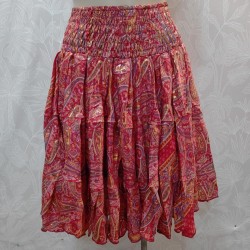 FALDA CORTA BOHO ETNICA