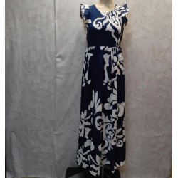 VESTIDO MARGARITA VOLANTE MANGA NIDO ABEJA PECHO