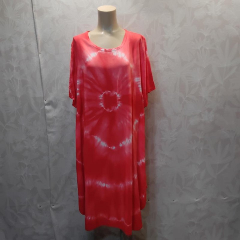 VESTIDO T GRANDE TIE DYE BICOLOR