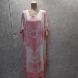 VESTIDO T GRANDE TIE DYE BICOLOR
