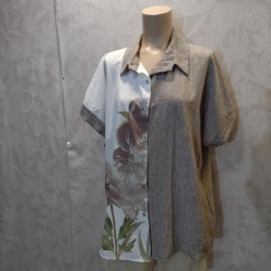 CAMISA ESTAMPADO FLOR T GRANDE