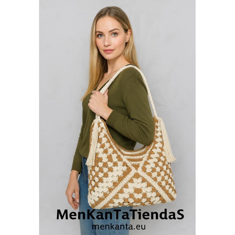 BOLSO BANDOLERA BICOLOR 