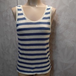 CAMISETA TIRANTE ANCHO RAYAS MARINERAS