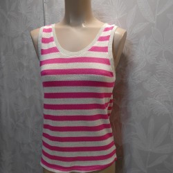 CAMISETA TIRANTE ANCHO RAYAS MARINERAS