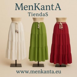 FALDA LARGA ALTEA COLOR LISO