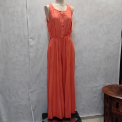 MONO LARGO ALTEA COLOR LISO ENCAJE ESPALDA