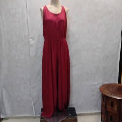 MONO LARGO ALTEA COLOR LISO ENCAJE ESPALDA