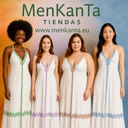 VESTIDO JADIYA ESPALDA AL AIRE COJIDO CUELLO LARGO
