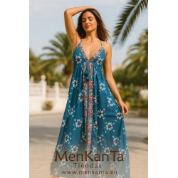 VESTIDO AMINATA LARGO ESPALDA DESCUBIERTA