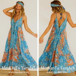 VESTIDO LAYLA LARGO ESPALDA DESCUBIERTA