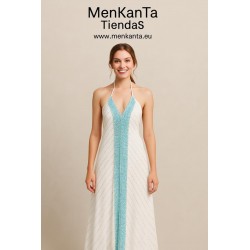 VESTIDO LAYLA LARGO ESPALDA DESCUBIERTA