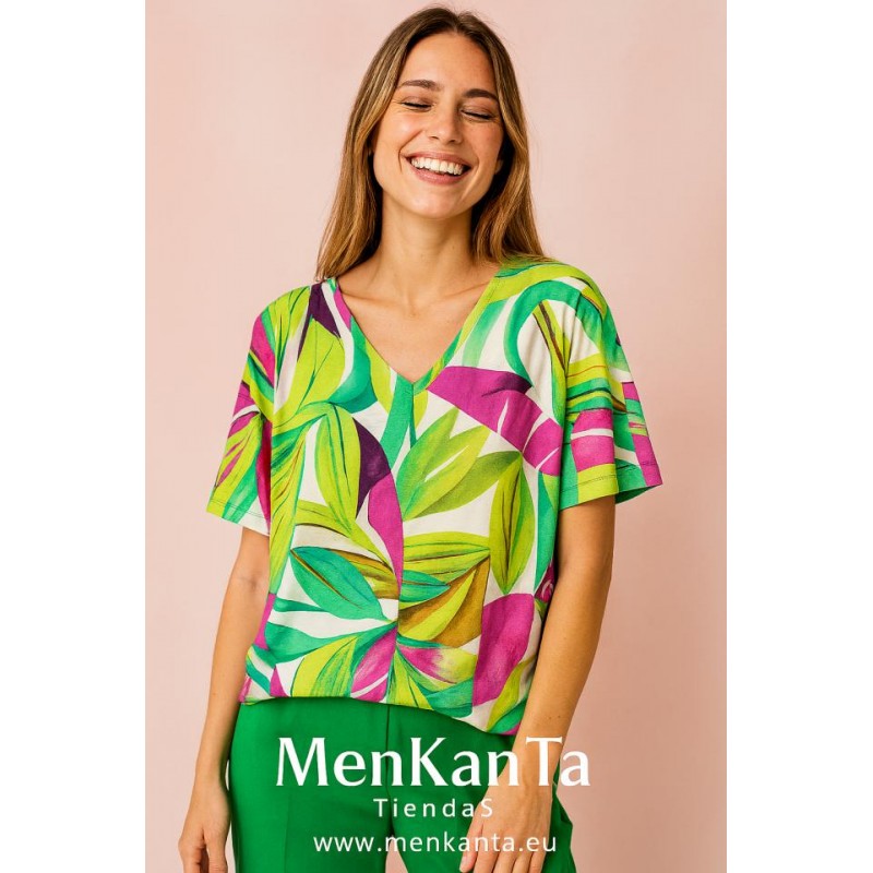 BLUSA AMAL MANGA CORTA