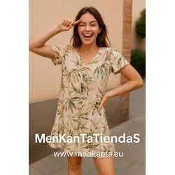 VESTIDO CAMISERO CENAIDA MANGA 