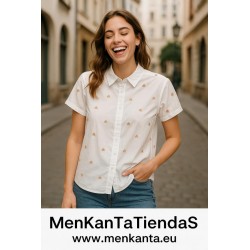 CAMISA CORAZONES PQ BORDADA 