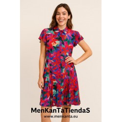 VESTIDO CAMISERO LAURA MANGA CORTA