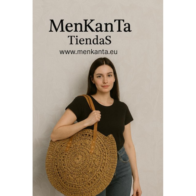 BOLSO REDONDO CON ASA LARAGA 