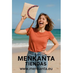 BOLSO DE MANO CON FILO DE PEDRERIA COLOR