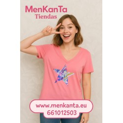 CAMISETA BASICA ESTRELLA MANGA CORTA