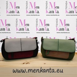 BOLSO BANDOLERA LEIVA BICOLOR