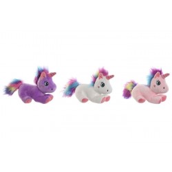 UNICORNIO PELUCHE 10X8X15 SUERTIDO COLOR