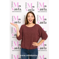 BLUSA ELENA MANGA CUELLO REDONDO
