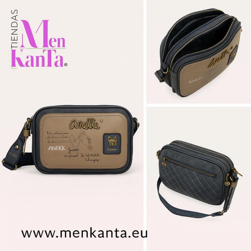 ANEKKE BANDOLERA 3 COMPARTIMENTOS BOUTIQUE