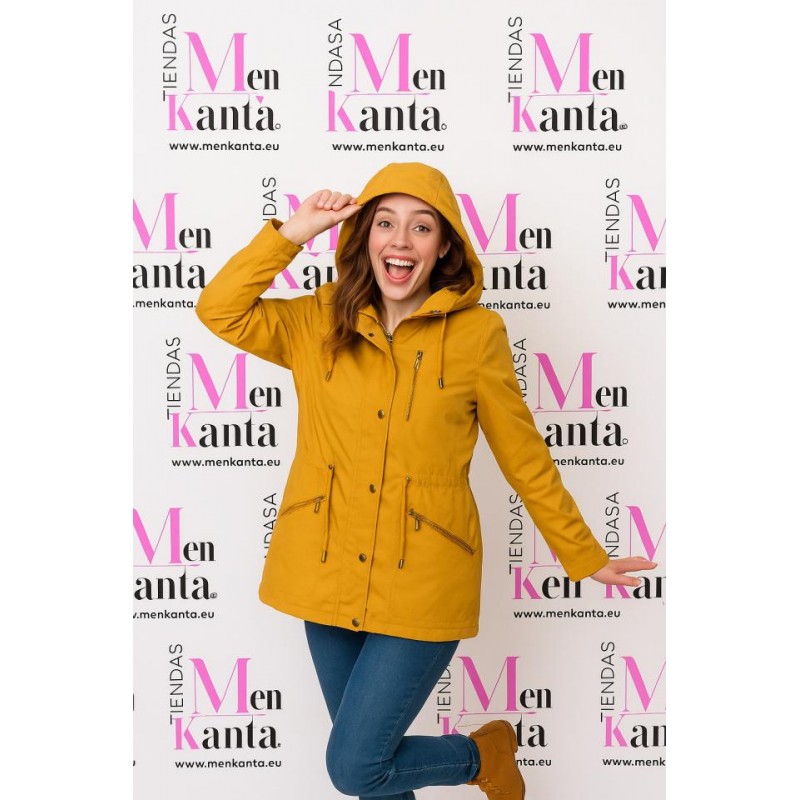 CHAQUETA PARKA OLGA CON CAPUCHA