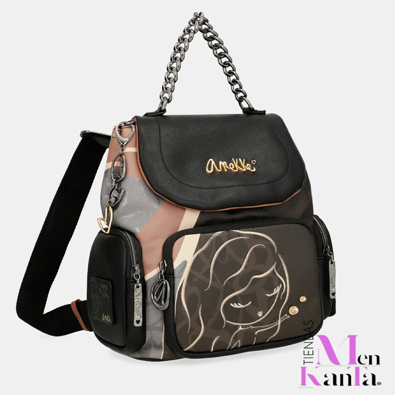 ANEKKE MOCHILA SOLAPA HEARTBEAT