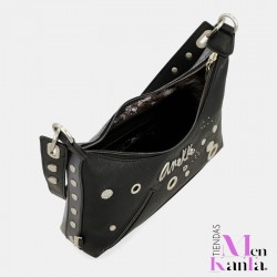 ANEKKE BOLSO HOMBRO NEGRO CRUST