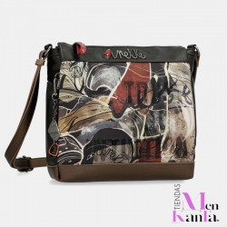 ANEKKE BANDOLERA 3 COMPARTIMENTOS IMAGINARY