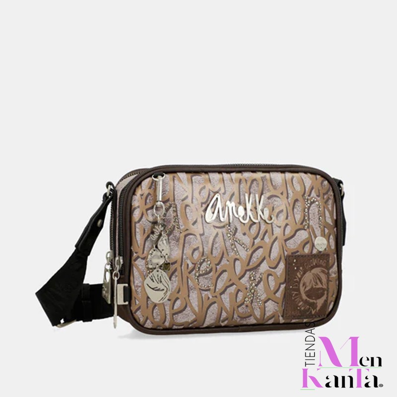 ANEKKE BANDOLERA 2 COMPARTIMENTOS MANTLE